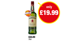 Jameson Whiskey - Now Only £19.99 at Premier