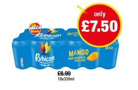 Rubicon Mango - Now Only £7.50 at Premier