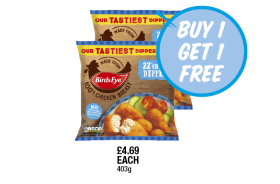 BirdsEye Chicken Dippers - Buy 1 Get 1 FREE at Premier