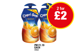 Capri-Sun - 2 for £2 at Premier