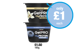 Danone Protein Yoghurt Vanilla, Blueberry - Now Only £1 at Premier