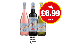 Jam Shed Rosé, Tempranillo, Chardonnay - Now Only £6.99 at Premier