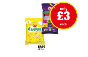 Quavers, Monster Munch Variety Pack - Now Only £3 at Premier