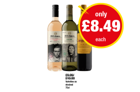 19 Crimes Revolutionary Rosé, Chard, Campo Viejo Tempranillo - Now Only £8.49 at Premier