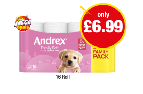 Andrex Family Soft - Now Only £6.99 at Premier