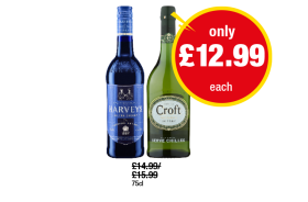 Harvey's Sherry, Croft Sherry - Now Only £12.99 at Premier