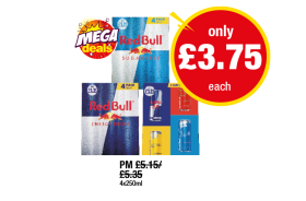 Red Bull, Sugarfree, Variety Pack - Now Only £3.75 at Premier