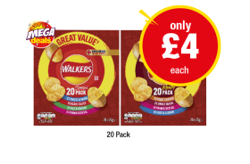 Walkers Variety Pack Classic, Meaty - Now Only £4 at Premier