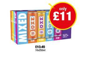WKD Mixed Pack - Now Only £11 at Premier