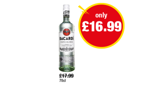 Bacardi - Now Only £16.99 at Premier