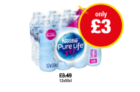 Nestle Pure Life - Now Only £3 at Premier