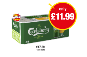 Carlsberg - Now Only £11.99 at Premier