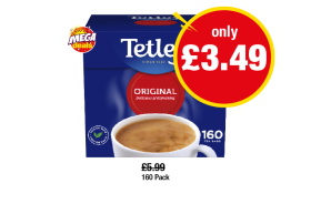 Tetley Original - Now Only £3.49 at Premier